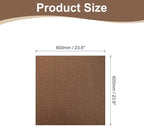 uxcell Self-Adhesive Cat Scratching Mat, 1 Roll 23.6" x 23.6" Couch Protector from Cat Claws for DIY Sofa, Wall, Doors, Cut Anti Cat Scratch Pad Carpet Mat, Brown