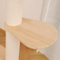 Wooden Pedal Cat Shelves for Floot to Ceiling Cat Tree Parts