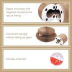 2 Pcs Cat Toy, Cat Scratchers for Indoor Cats Magic Organ Foldable Cardboard Cat Scratcher Kitten Toy Interactive Relieve Boredom and Exercise Brown (Brown, XS)