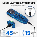 Ultra Small Shock Collar for Small Dogs, Dog Training Collar with Remote for Small Dogs 5-15lbs & Medium Large Dogs, Rechargeable, 2000ft Range, Collar with Beep, Vibration, Safe Shock,Blue