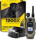 Dogtra 1900X E-Collar with Remote [New Edition] 35 lbs+, 3/4 Mile Range, LED Light, 100 Levels of Precise Control for Stubborn Dogs, Waterproof, Boost for Quick Recall, Vibration, Safety Lock & Tone