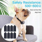 Column Rubber Sleeve for Prong Collar, 24 Pieces Shock Collar Rubber Tips Dog Training Collar Replacement Parts for Dog Shock Collar Prongs or Anti Bark Collars (16 mm)