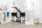 TRIXIE Pet Products Malaga Cat Playground (Dark Gray)