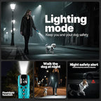 Lightest No Shock Dog Training Collar with 2000ft Remote,Tiniest Vibrating Dog Collar,Vibration Collar for Small Dogs 5-15lbs & Medium Large Dogs, Safe Lock, Beep, Vibrate, No Prongs, Waterproof,Cyan