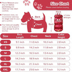 Winter Warm Dog Jacket for Small Medium Dogs Cat Cold Weather Coats with Harness Paded Dogs Fleece Vest Waterproof Windproof Dog Snow Jacket Pet Puppy Clothes (Wine red,XS)