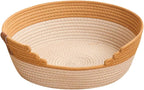 Cat Bed Basket, Comfortable Lounge Bed, Grinding Claws, Scratching Resistant Cat Scratcher Rest Nest for Indoor Cats, M