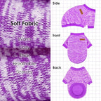 1 Pc Dog Sweaters for Small Dogs Girl Boy Winter Fleece Clothes Warm Soft Dog Sweatshirt Outfit for Dogs Cats Pet Apparel