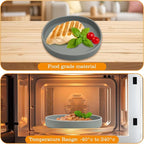 BNOSDM Silicone Dog Food Plate Shallow Dog Bowl Flat Cat Dish 2 Pack Small Puppy Plates for Small Dogs and Cats Whisker Fatigue Pet Feeding Bowls for Dry and Wet Food (Light Brown)