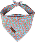 lionet paws Hallonween Dog Bandana for Small Medium Large Dogs,Washable Dog Triangle Bibs Scarf Dog Cat Kerchief for Girl Boy Gift