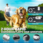 Dog Shock Collar with Remote Control- [Newly Upgraded] Training Collar for Small Medium Large Dogs, Electric Collar for Dogs Training Rechargeable, E Collar with Beep, Vibration & Shock-Lock Keypad。