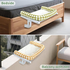 Sunhoo Cat Window Perch Hammock Sturdy Windowsill Bed Seat for Large Cats No Drilling No Suction Adjustable Kitty Shelf with Washable Cover Easy Assembly Holds up to 40 lbs 22.05 * 15 in (Green, S)