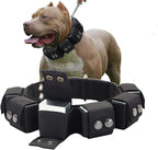 Tactical Weighted Dog Collar - Weights for Training & Exercise - Small, Medium, Large Dogs