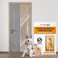 FTSTC 5-Pack Door Guard - 5 x 47'' x 8.3'' Cat & Dog Scratch Protector, Heavy Duty for Window Sill & Door Frame - Clear