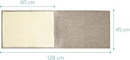 Navaris Cat Scratch Armrest Organizer - Sisal Furniture Protector Scratching Pad for Cats - Scratcher Mat Cover for Sofa Couch Armchair - Light Brown