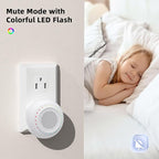 Wireless Doorbell, PHYSEN Doorbell Chime Kits with 1 Transmitter 1 Receiver Waterproof, Operating at 1000ft Range, 48 Ringtones, 4 Volume Levels, LED Flash, Door Bell for Home Classroom