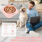 Slow Feeder Dog Bowls for Healthy Eating, Non-Slip and Anti-Choking Design, Reduces Bloating & Overeating for Large Dogs, Easy to Clean
