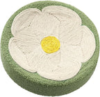 Cat Scratching Board Multipurpose Sisal Rope Scratch Grinding Claw Flower Pattern Round Cat Scratcher Bed