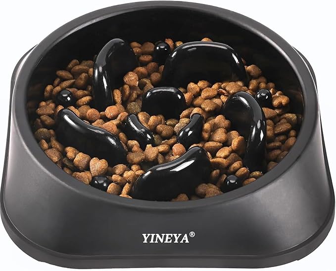 Slow Feeder Dog Bowls, Pet Supplies that Slow Down Eating, Pet Food Bowls, Maze Dog Puzzle Feeder for Medium Breed