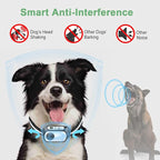 Dog Bark Collar for Large Medium Small Dogs, Rechargeable Smart Bark Collar, Anti Barking, Humane Dog Training Device with 5 Adjustable Sensitivity Beep Vibration