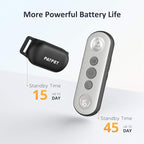 PATPET Dog Training Collar with Remote - Electric Dog Shock Collars for Small Medium Large Dogs, 3 Adjustable Safe Modes Rechargeable Waterproof E Collar for Dogs (8-120 lbs)