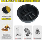 SHAINFUN Elevated Dog Bowl Stand with 4 Stainless Steel Bowls (58oz) & 1 Slow Feeder, 9 Height Adjustable Raised Dog Bowl from 4.9" to 14.5" for Large Dogs & Multi-Pet Homes