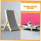 Angoily Cat Scratcher Board Corrugated Paper Scratch Pad for Cats Indoor Kitten Scratching Small Size Pet Supply
