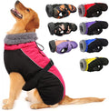 IECOii Extra Warm Dog Coat - Reflective Adjustable Jacket With Buckle Fleece Turtleneck for Cold Weather - Soft Winter Coat for Small Medium Extra Large Dogs