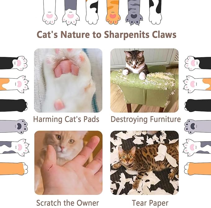 Kitty Cat Toys, Magic Organ Cat Toy,Foldable & Reversible Infinity Style Cat Scratching Board Toy by Recycled Cardboard for Indoor Cats Flip with Fun, 1 Pack