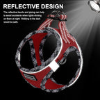 Mercano Soft Mesh Dog Harness and Leash Set, No-Chock Step-in Reflective Breathable Lightweight Easy Walk Vest Harnesses with Safety Buckle for Small Dogs, Cats (Red, XS)