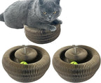 Magic Accordion Cat Scratching Board - Interactive Toy for Bored Indoor Cats, for Indoor catscat Toys for Scratching Fun & Durable Cat Toys 2Pack