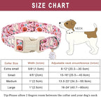 ARING PET Halloween Dog Collars, Cute Pink Pumpkin Ghost Flower Bowtie Pet Collar with Quick Release Buckle for Small Medium Large Girl Boy Dogs-XS