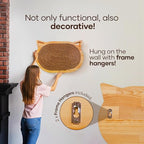 Wall Mounted Cat Scratcher Board - Scratching Post and Pad for Indoor Cats - Wall Furniture and Scratchers