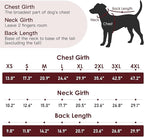 Dog Winter Jacket - 3X Large, Warm Zip Up Snowsuit Dog Harness Vest, Reflective, Water-Resistant, Black