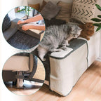 Navaris Cat Scratch Mat - Natural Sisal Furniture Protector Scratching Pad Carpet of Couch, Sofa, Chair