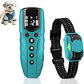 Lightest No Shock Dog Training Collar with 2000ft Remote,Tiniest Vibrating Dog Collar,Vibration Collar for Small Dogs 5-15lbs & Medium Large Dogs, Safe Lock, Beep, Vibrate, No Prongs, Waterproof,Cyan