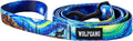 Wolfgang Heavy Duty Dog Leash, Pull-Tested for Walking & Training, StarryWolf Print, Large