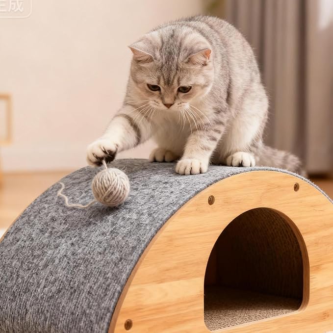 Scratch Pad for Cats DIY Climb Cat Scratcher Mat Trimmable Couch Protector Cats Scratching Protector Self-Adhesive Carpet for Furniture Wall Indoor Light Gray
