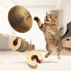 2PCS Magic Organ Cat Scratching Board,Foldable Reversible Accordion Cats Toy with Ball Bell for Indoor Outdoor Cats Toy Exercise Anxiety Relief