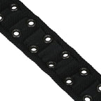Carhartt Pet Fully Adjustable Wide Webbing Collar for Dogs, Heavy Duty Nylon for Walking & Training, Black, Medium