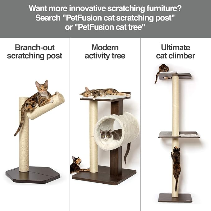 Cat Scratcher Lounge, Double Sided Infinity Scratcher Made of Recycled Corrugated Cardboard for Durability