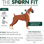 SPORN Non- Pull Mesh Harness, Black, Extra Large