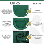 KOOLTAIL Dog Hoodie for Large Medium Small Dogs,Soft&Warm Pet Sweater with Leash Hole and Pocket Boy Girl, Puppy Fall Winter Jacket Clothes,French Pitbull Cold Weather Coat Sweatshirt,Deep Green XXL