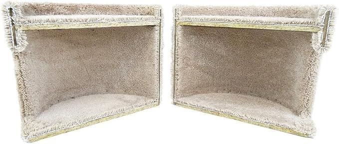 Maykoosh Large Cat Tree for Multiple Cats Sturdy Cat Penthouse with Scratching Posts Beige Beige/24 L x 20" W x 61" H