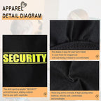 Discover Cozy Cotton Canine Wear: Soft, Lightweight, and Breathable Dog Shirt Vest with Eye-Catching Graphics(Security), Keeping Your Furry Friend Warm and Comfy! Grey M