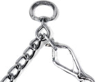 Herm Sprenger Prong Dog Training Collar with Quick Release Ultra-Plus Chrome Plated Steel Pet Pinch Collar for Dogs Anti Pull Training Collar 3mm x 21-22in Medium