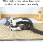 Generic Cat Scratcher Mat & Pad - Natural Sisal Cat Scratch Blanket with Tapes, Corner Scratching Pad, Furniture Couch Carpets Protector (M, 23.6 x 15.7 Inch / 1 Pack)