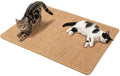 Extra Large Cat Scratcher Mat (27.5" x 35.4"), Natural Sisal Cat Scratching Pad for Indoor Cats, Mess-Free Cat Scratch Rug & Cardboard Alternative, Couch & Furniture Protector