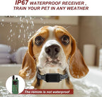 JOTUT Dog Training Collar 2000 Ft Range Electric Dog Collar with Remote Control,Rechargeable IP67 Waterproof E-Collar