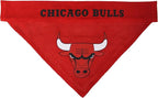 Pets First NBA Dog Bandana - Chicago Bulls Reversible Pet Bandana. 2 Sided Home & Away Sports Bandana with a PREMIUM Embroidery TEAM Logo, Large/X-Large