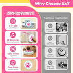 ChunHee Dog Bells to Go Outside – Bell for Dogs to Ring to Go Potty | Dog Door Bell with 5 Adjustable Volume & 36 Ringtones | Chew-Proof Dog Potty Bell | Bells for Dog Training to Go Outside